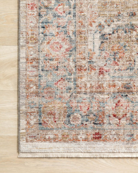 Loloi Claire Cle-02 Ivory/Ocean Rugs.