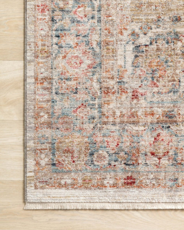 Loloi Claire Cle-02 Ivory/Ocean Rugs.