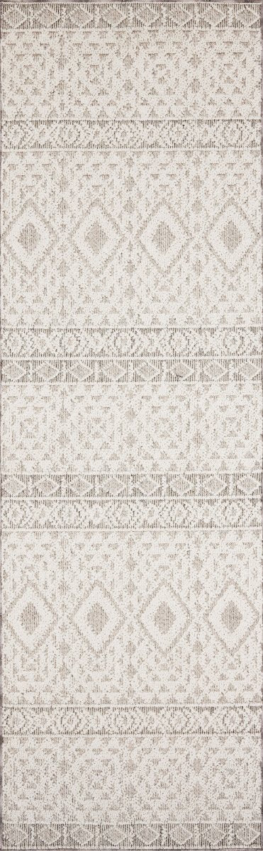 Loloi Cole Col-04 Silver/Ivory Rugs.