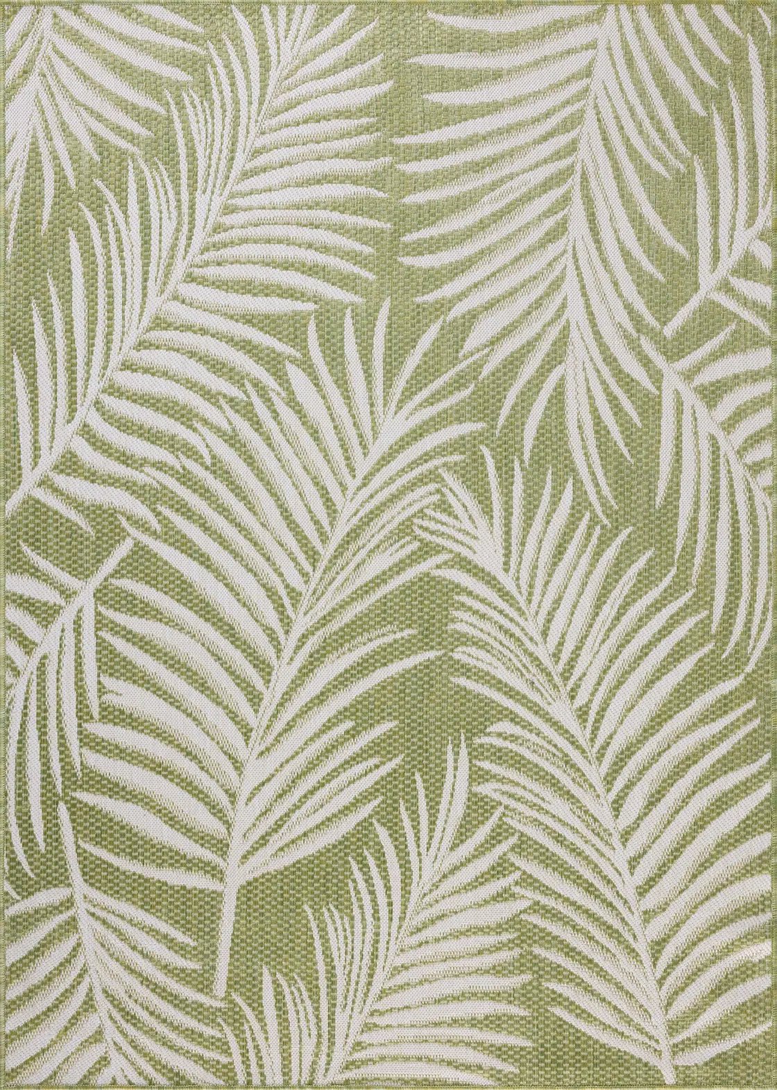 Loloi Easton ESN-06 Ivory / Green Rug - room scene 1