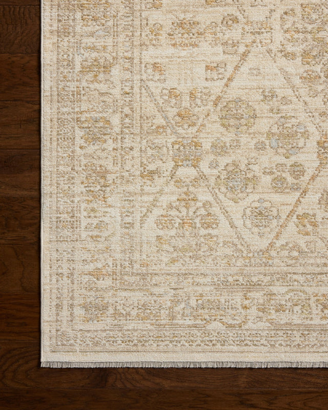 Loloi Elora ELR-01 Traditional Power Loomed Ivory, Multi Rug