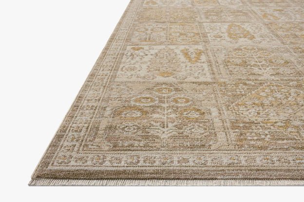 Loloi Elora ELR-07 Traditional Power Loomed Mushroom, Ochre Rug - ELORELR-07MSHOH2030