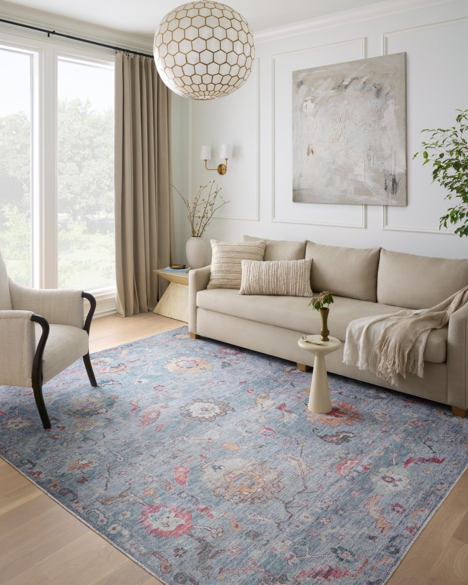 Loloi Elysium Ely-04 Denim/Multi Rug.