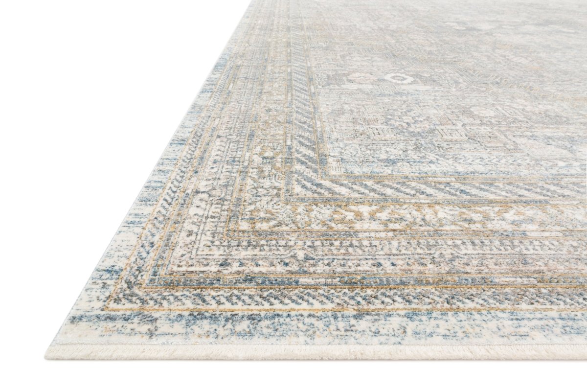 Loloi Gemma Gem-01 Silver/Multi Rugs.