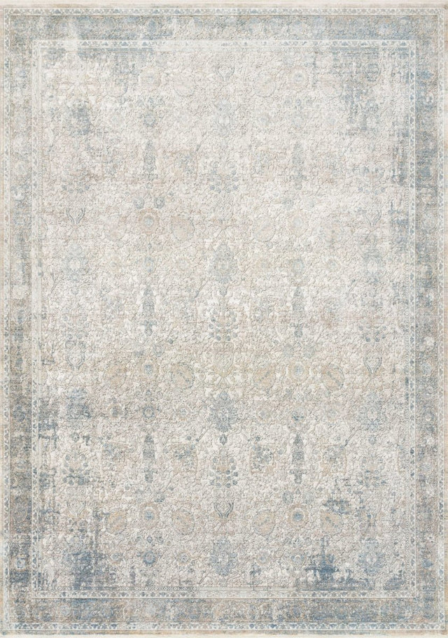 Loloi Gemma Gem-02 Sky/Ivory Rugs.