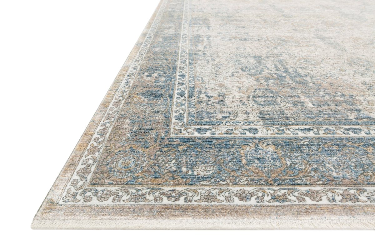 Loloi Gemma Gem-02 Sky/Ivory Rugs.