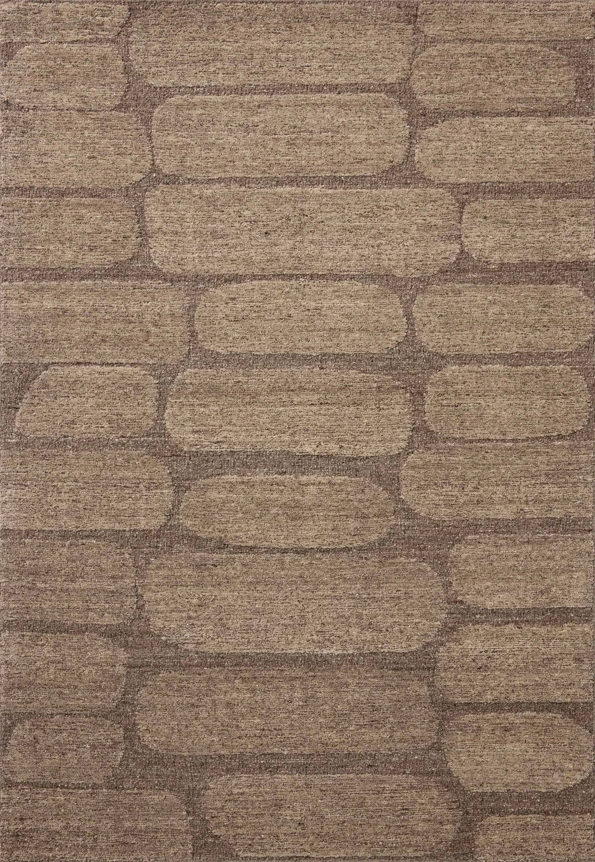 Loloi Hartley HRT-05 Brown / Taupe Rug - main flat