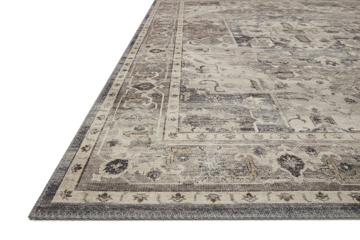 Loloi Hathaway Hth-05 Steel/Ivory Rugs.
