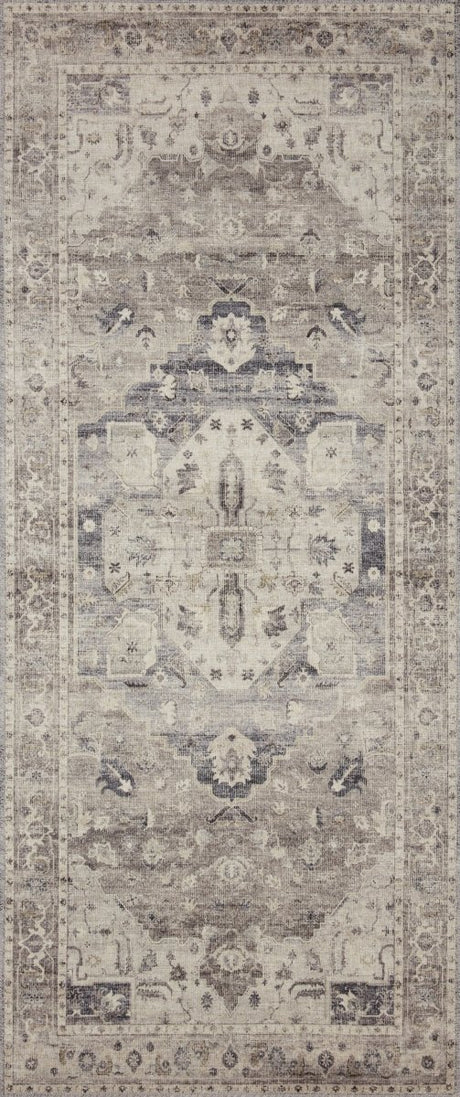 Loloi Hathaway Hth-05 Steel/Ivory Rugs.