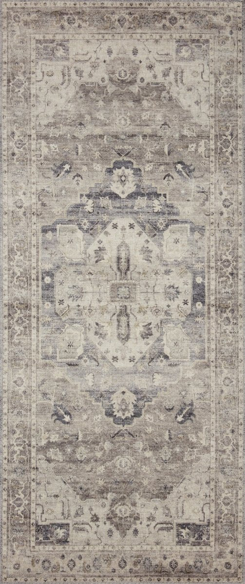 Loloi Hathaway Hth-05 Steel/Ivory Rugs.