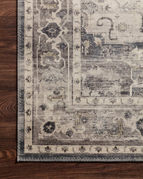 Loloi Hathaway Hth-05 Steel/Ivory Rugs.