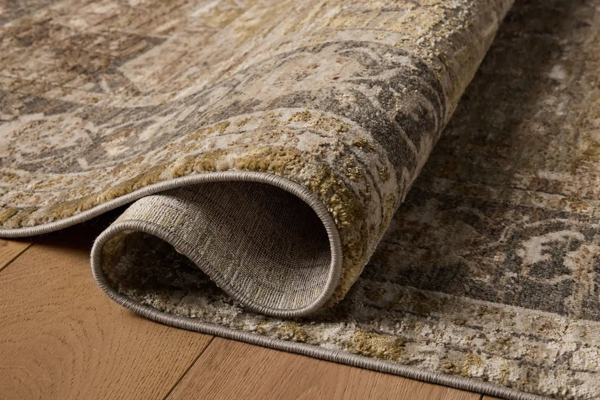 Loloi Haywood HYD-03 Moss / Charcoal Rug - pile height