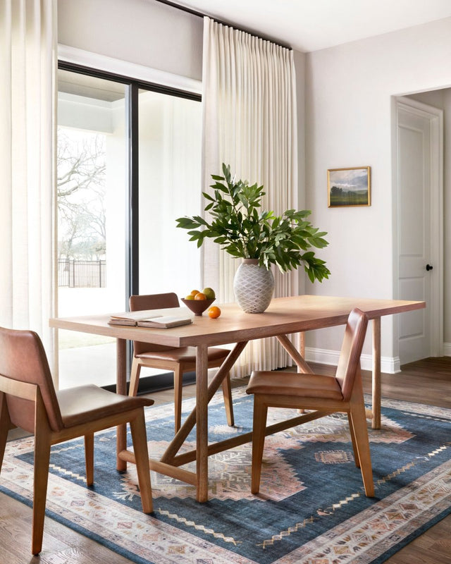 Loloi Heidi Hei-03 Denim/Blush Rugs.