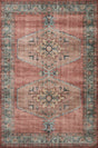 Loloi Heidi Hei-05 Spice/Aqua Rugs.