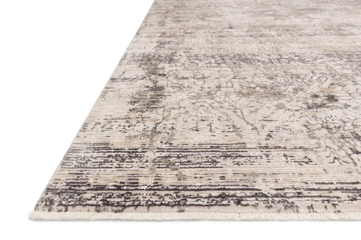 Loloi Homage Hom-01 Graphite/Beige Rugs.