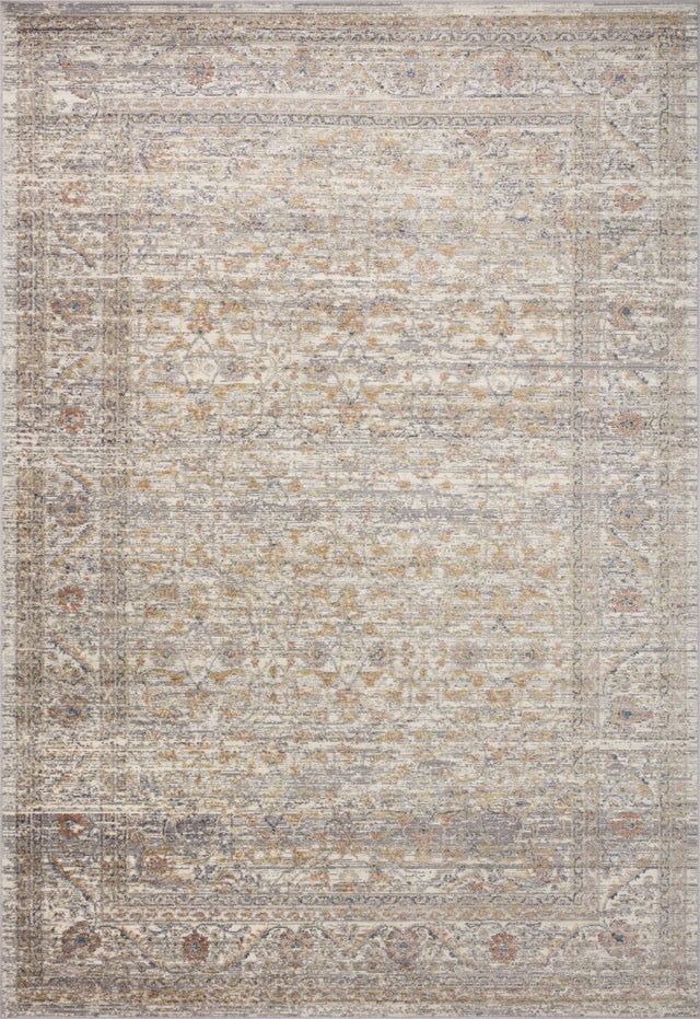 Loloi Indra Ina-01 Stone/Multi Rug.