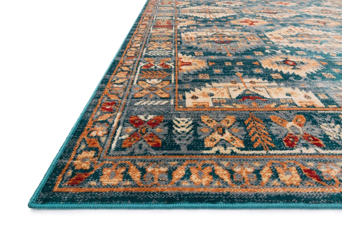 Loloi Isadora Isa-06 Lagoon / Multi Rugs.