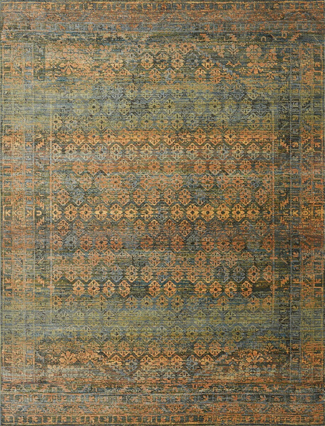 Loloi Javari Jv-03 Lagoon / Fiesta Rugs.