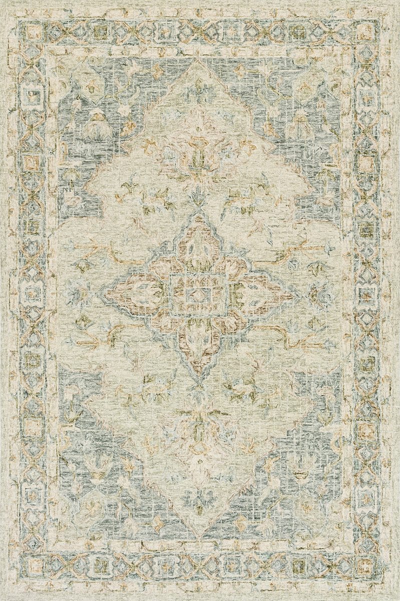Loloi Julian Ji-07 Seafoam Green / Spa Rugs.