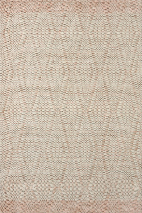 Loloi Kenzie Knz-01 Ivory/Blush Rugs.