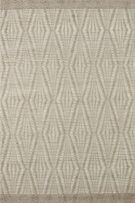 Loloi Kenzie Knz-01 Ivory/Taupe Rugs.