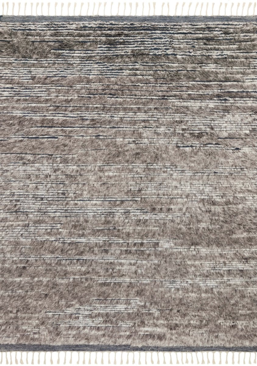 Loloi Khalid Kf-04 Pewter/Ink Rugs.