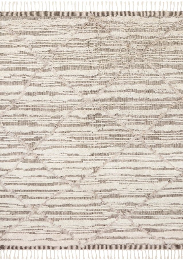 Loloi Khalid Kf-07 Ivory/Taupe Rugs.
