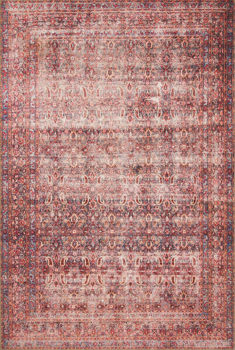 Loloi Loren Lq-05 Eggplant / Crimson Rugs.