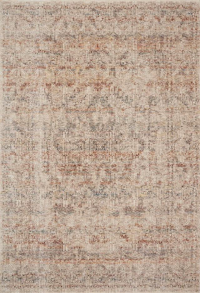 Loloi Lourdes Lou-04 Ivory/Spice Rugs.