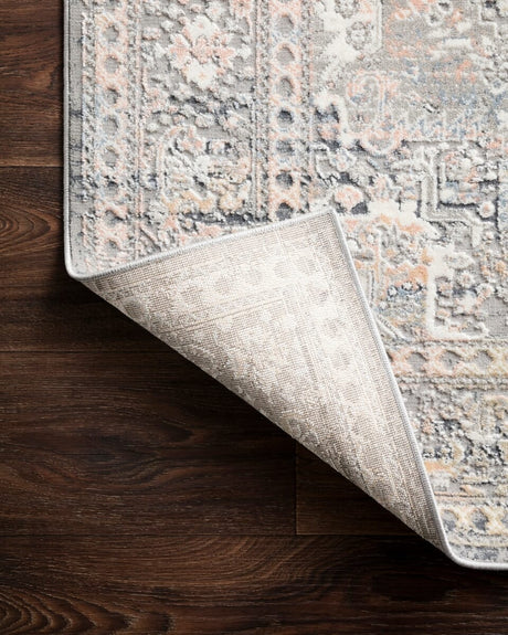 Loloi Lucia Luc-01 Grey / Sunset Rugs.