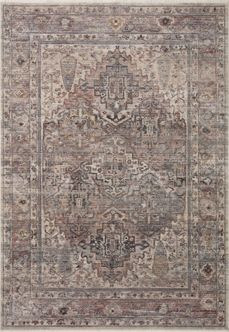 Loloi Lyra Lyr-05 Sunset/Silver Rug.