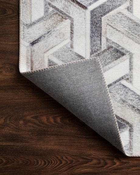 Loloi Maddox Mad-05 Silver / Ivory Rugs.