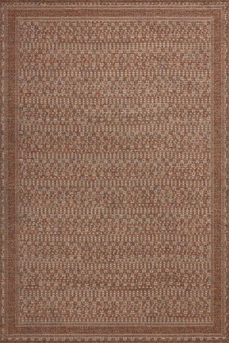 Loloi Merrick Mer-08 Natural/Fiesta Rug.