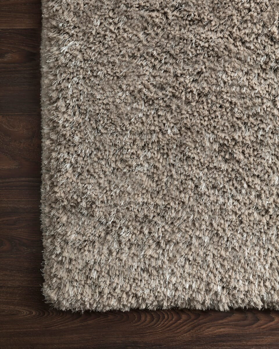Loloi Mila Shag Mil-01 Taupe Rugs.