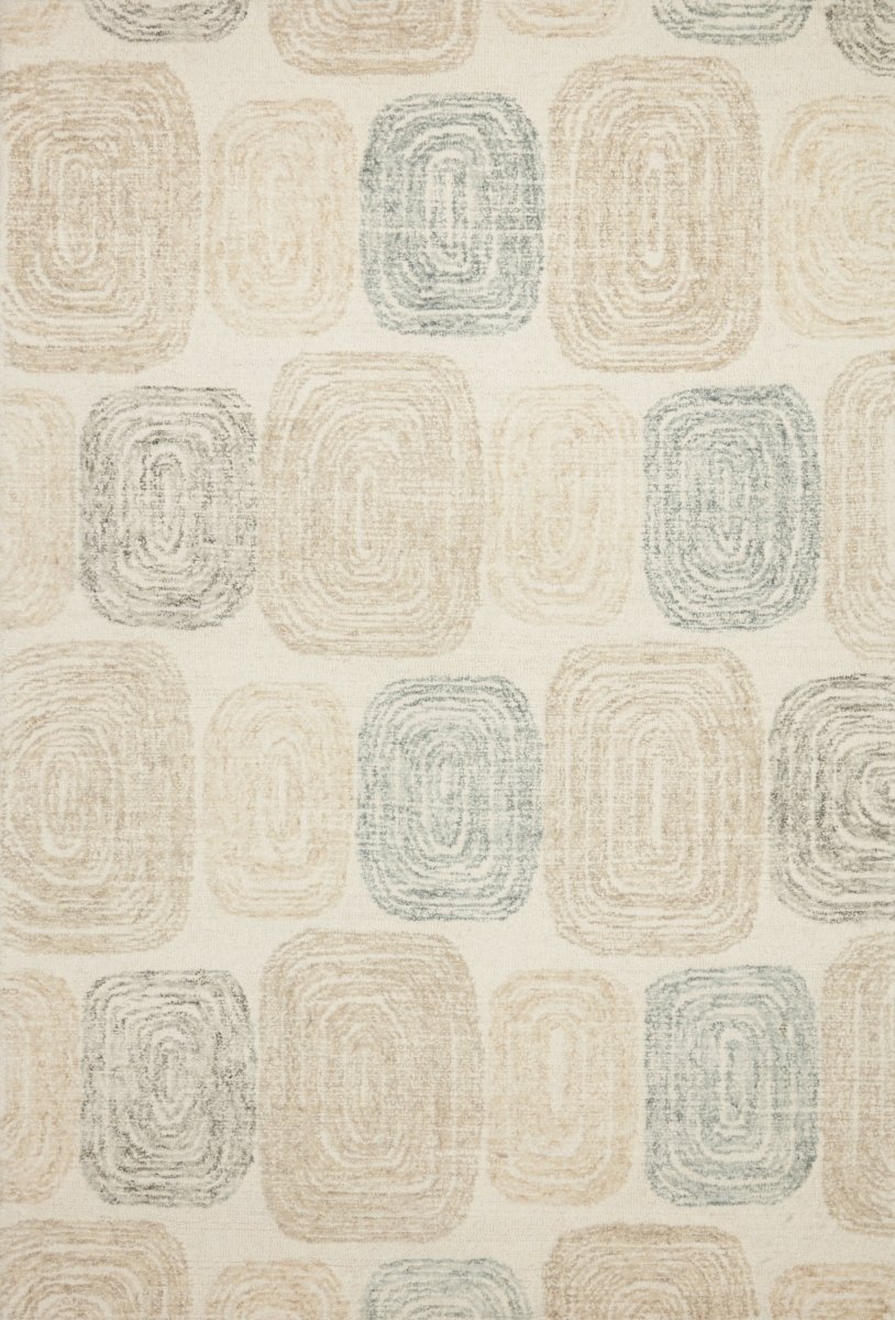 Loloi Milo Mlo-01 Teal/Neutral Rugs.