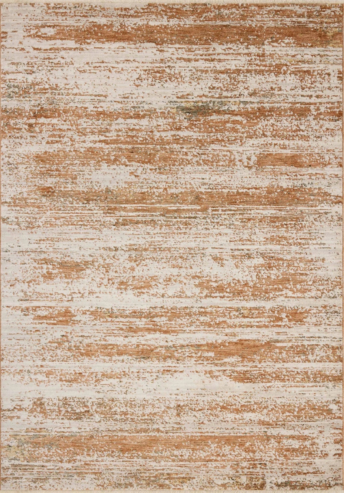 Loloi Nellie NEL-04 Copper / Pebble Rug - main flat