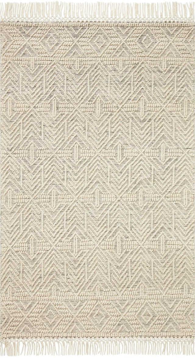 Loloi Noelle Noe-01 Ivory/Black Rugs.