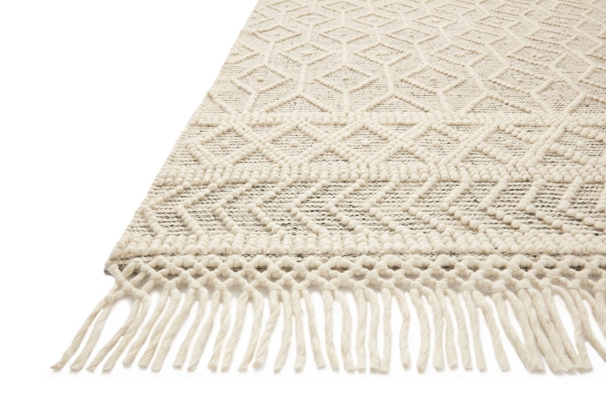 Loloi Noelle Noe-02 Ivory/Black Rugs.