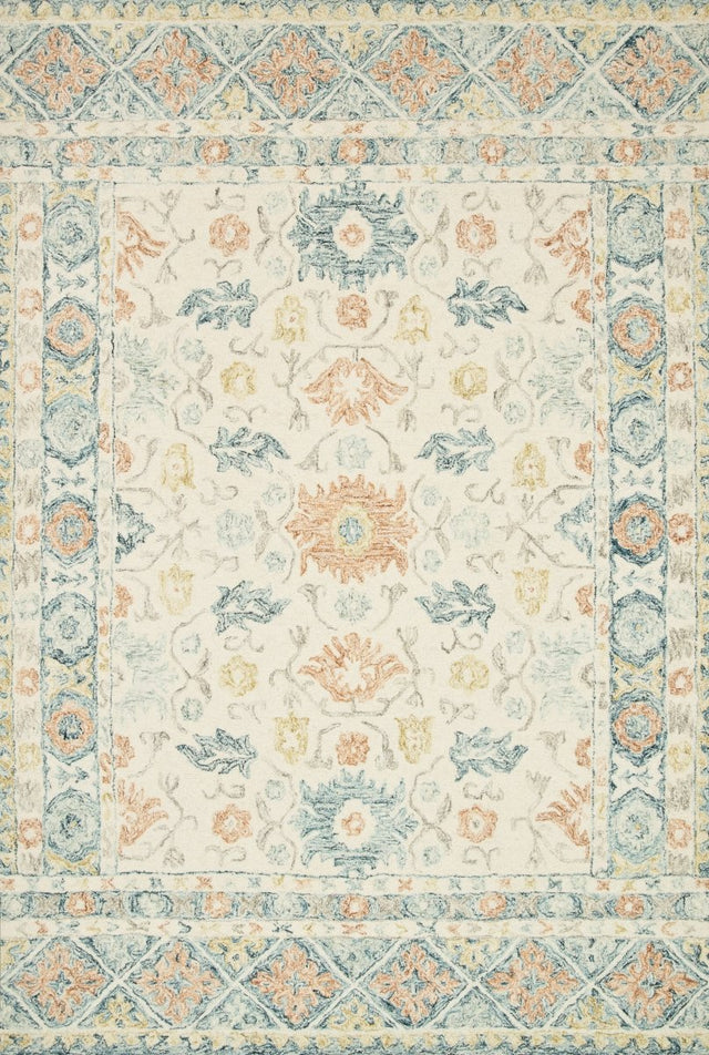 Loloi Norabel Nor-01 Ivory/Multi Rugs.