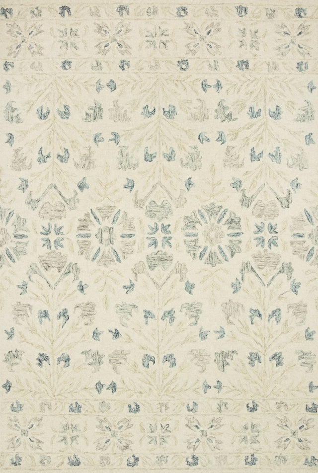 Loloi Norabel Nor-02 Ivory/Grey Rugs.