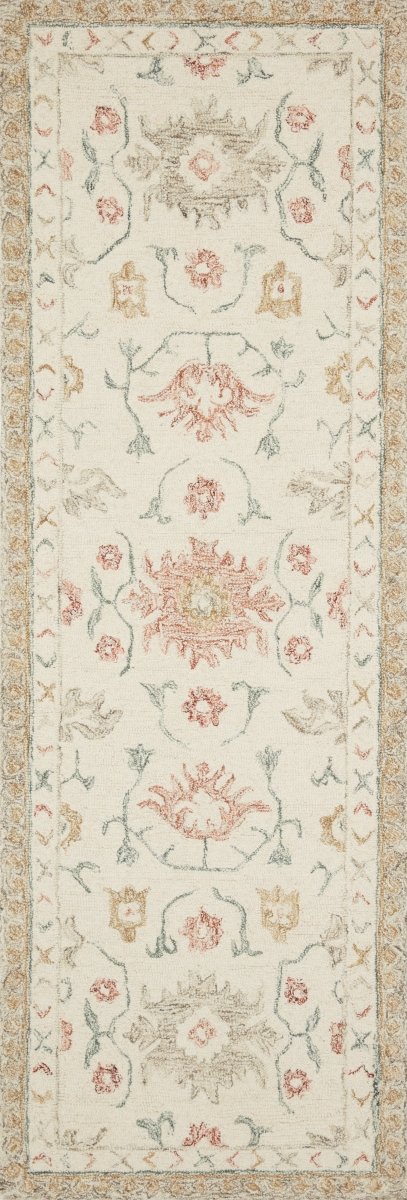 Loloi Norabel Nor-03 Ivory/Rust Rugs.