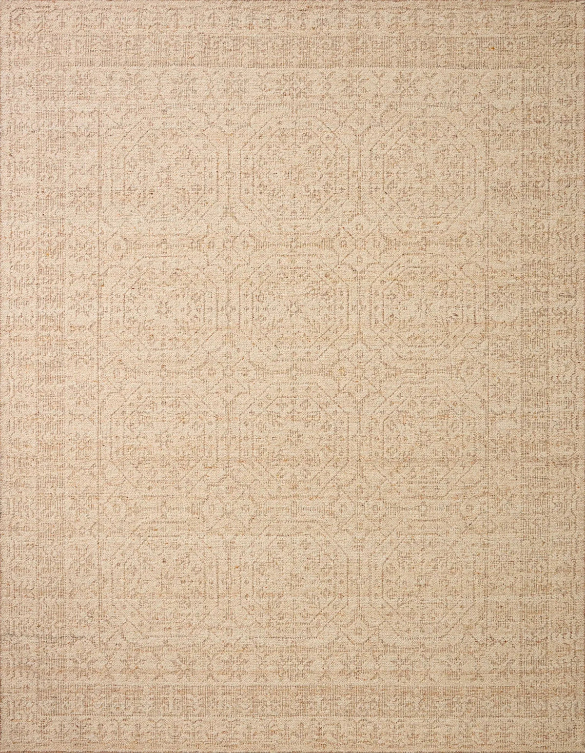 Loloi Novi NVI-01 Natural / Clay Rug - main flat