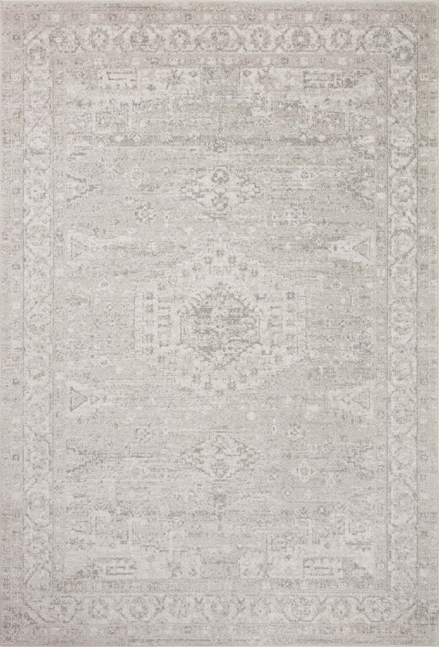 Loloi Odette Odt-02 Silver/Ivory Rug.