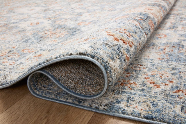 Loloi Odette Odt-07 Sky/Rust Rug.