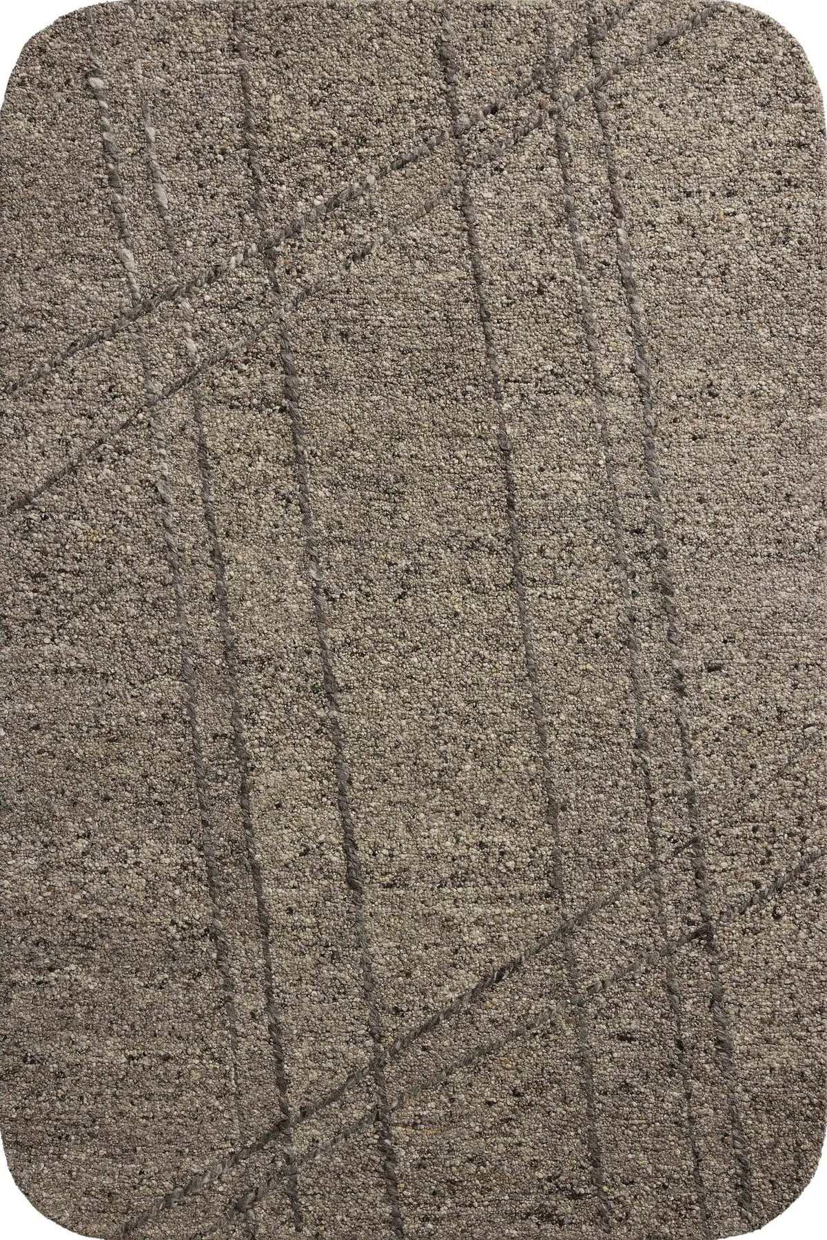 Loloi Otis OTT-02 Stone / Pebble Rug - main flat