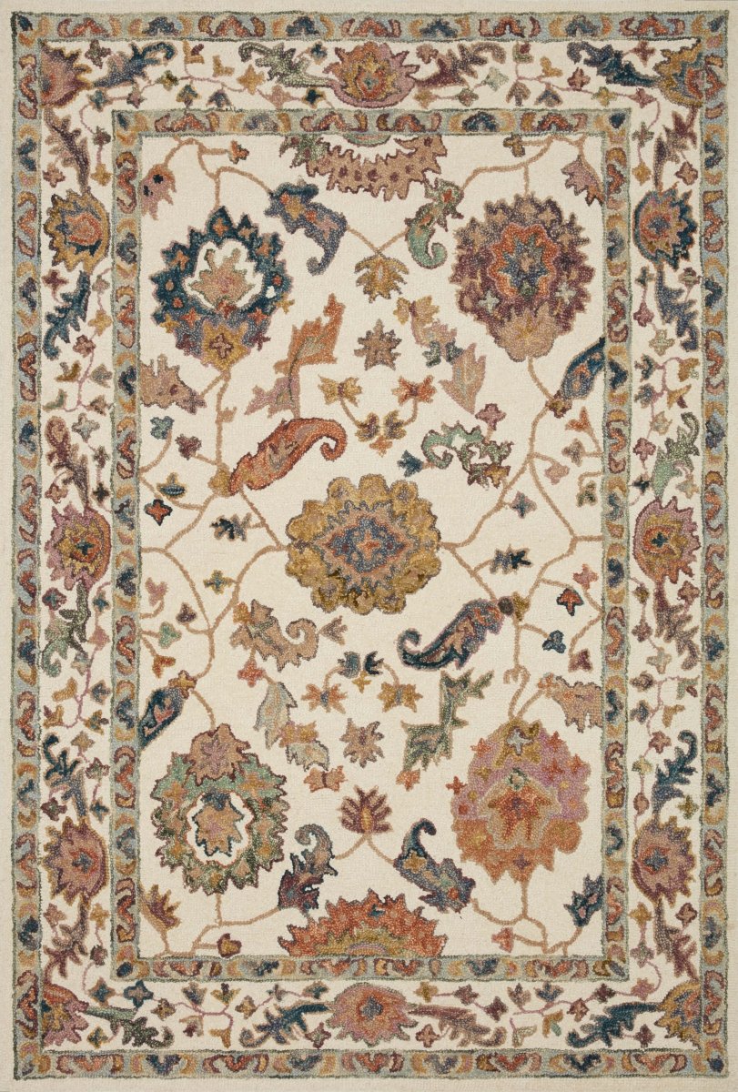 Loloi Padma Pma-01 White/Multi Rugs.