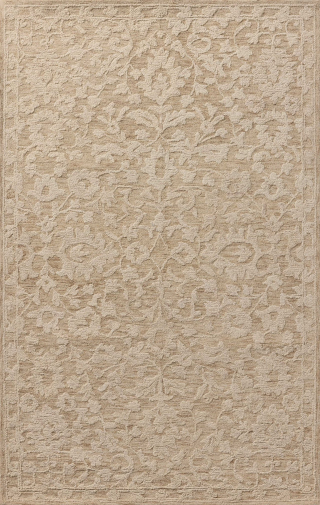 Loloi Prudence PRU - 01 Clay / Ivory Hand Tufted Rug - Loloi - PRUDPRU - 01CGIV160S