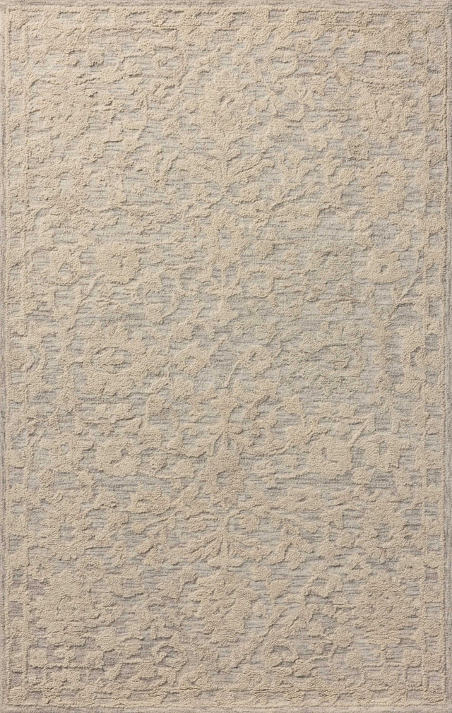 Loloi Prudence PRU - 01 Mist / Ivory Hand Tufted Rug - Loloi - PRUDPRU - 01MIIV160S
