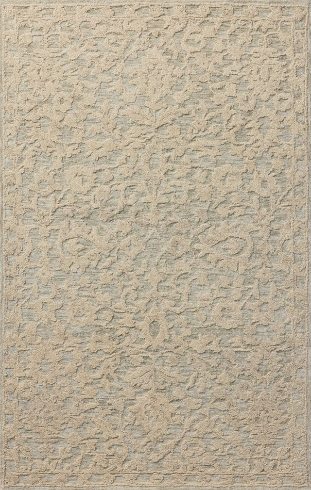 Loloi Prudence PRU - 01 Sage / Ivory Hand Tufted Rug - Loloi - PRUDPRU - 01SGIV160S
