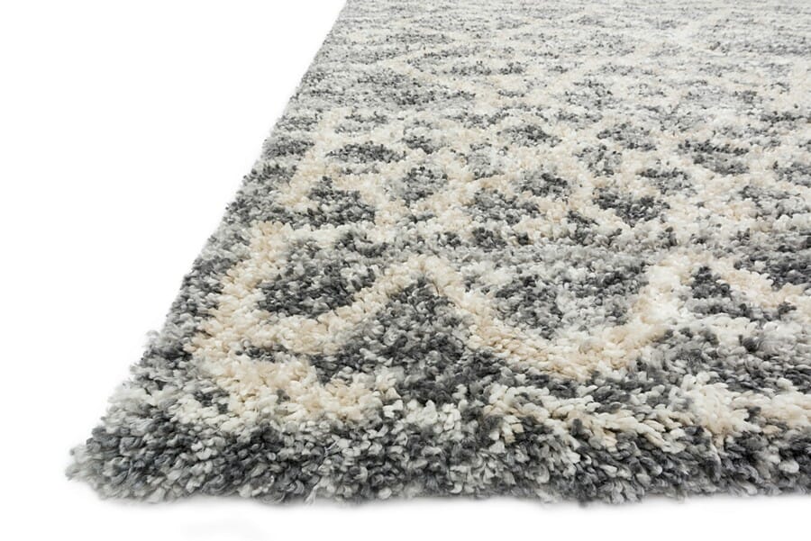Loloi Quincy Qc-02 Graphite / Beige Rugs.